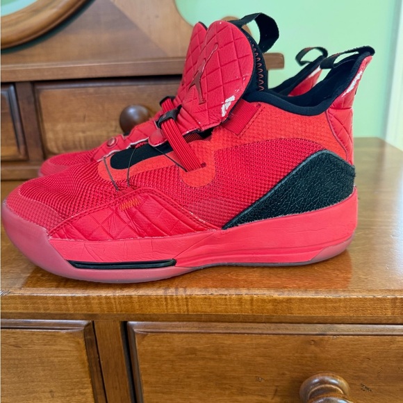 Nike Air Jordan XXXIII University Red sneakers boys 6.5 Y shoes basketball - Picture 5 of 13